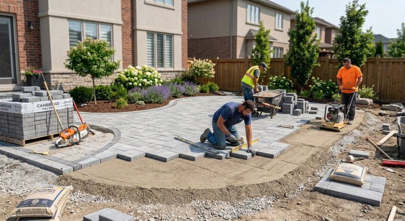 Cement Pavers Installation in Fairfield County, CT