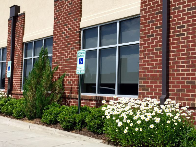 Completed Commercial Brick Facade